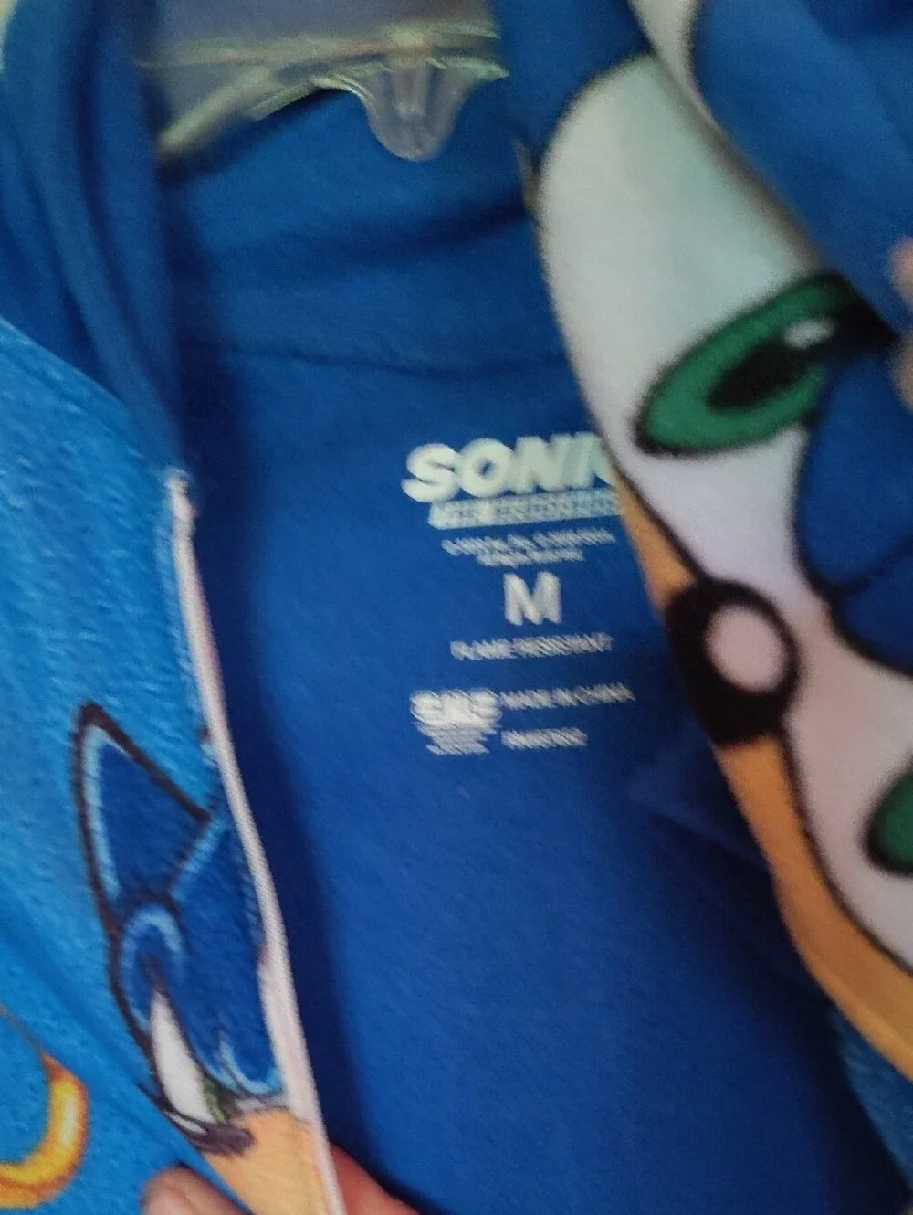 Sonic The Hedgehog bright blue
